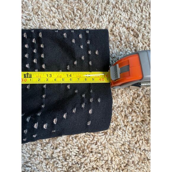 Lane Bryant Black Dot Triangle Pattern Sweater Dress - Size 26/28*** - Picture 5 of 7